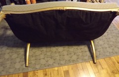 VERY RARE VERNE MARTIN BUTTERFLY SETTEE 19c.