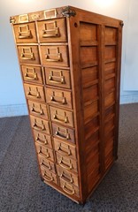 Vintage Remington Rand Guardsman Catalog Cabinet
