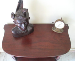 antique mahogany console cabinet antique console table nightstand ship $ 40.00