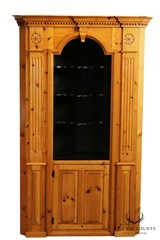 Stephen Von Hohen Bucks Country Collection Custom Pine Corner Cabinet