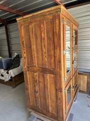 Antique Oak McCray Ice box.