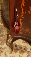 19th Century Victorian Mahogany Inlaid Bronze Mounted Cabinet Attr to RJ Horner