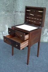 Art Deco Caswell-Runyan Waterfall Perfect Sewing Cabinets End Table