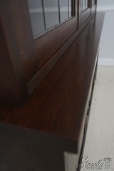 72365: STICKLEY Mission Oak Arts & Crafts China Cabinet