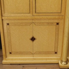 Bookcase Italian cabinet showcase antique style living room 900 furniture wood