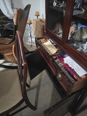 Tall China Cabinet Display Stand. It Is A Beautiful Piece