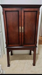 Bombay Company Mahogany finish Cabinet, TV Stand storage