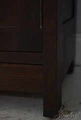 72365: STICKLEY Mission Oak Arts & Crafts China Cabinet