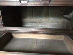 Rare 17th Century Court Cabinet Original Condition 1635-60