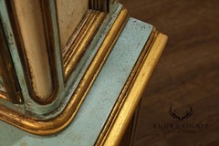 Venetian Style Hand Painted Florentine Cabinet On Stand