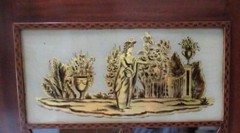 TRUE ANTIQUE AMERICAN FEDERAL SALEM INLAID MAHOGANY BREAKFRONT CIRCA 1800’s