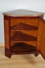 Louis XVI Rosewood Inlaid Corner, 18th Century Era