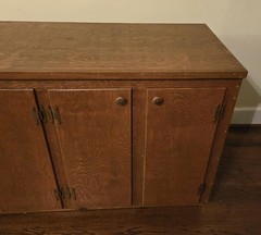 Locally Custom Built 1960’s Floor Cabinet