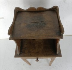 Antique 19th Century Cabinet Side Table hallway Barn Farmhouse Style Wood