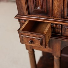17th Century French Oak & Walnut Cabinet
