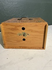 Handmade, Wooden Kitchen Counter Top, Portable Pie Safe With Shelves