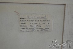 L60315: French Louis XV Paint Decorated Server Console Cabinet