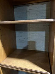 HENREDON 3 Door Bookcase China Cabinet Vintage