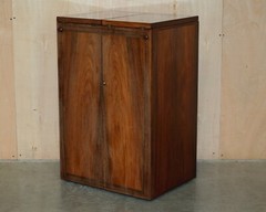 RENO WAHL FOR DYRLUND VINTAGE DANISH ROSEWOOD METAMORPHIC CAPTAINS CAMPAIGN BAR