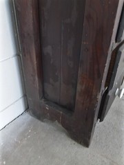 Loaded full 57″ Antique Apothecary Hardware Cabinet 30 Drawer Industrial We Ship