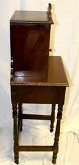 *RARE* Antique Early 20th Century Mahogany Telephone Cabinet with Stand