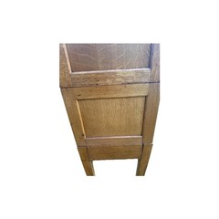 antique Tiger Oak 8 Drawer Library Card Catalog Cabinet Brass Hardware Vintage
