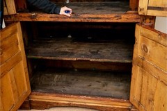 Imposing 19th Century English Pine Cabinet