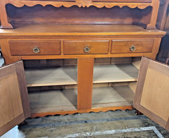 CHESTNUT COUNTRY VICTORIAN DUTCH CUPBOARD