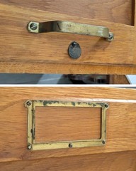 Antique Globe Wernicke Oak Wood File Cabinet Drawer Box Law Transfer Case G-891