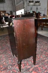 Antique Music Cabinet Phonograph Record Cabinet Wood c1920s-40s