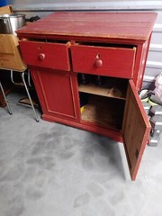 French Country Antique Cabinet