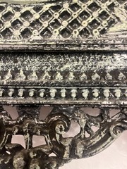 Victorian Wall Cabinet – Metal and Wood Construction