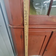 1800’s Square Nailed CORNER CUPBOARD ANTIQUE COLLECTIBLE FURNITURE