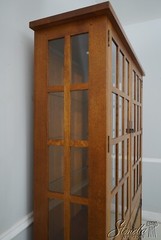 66173: STICKLEY L J&G Stickley Design Misson Oak China Cabinet