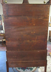 ANTIQUE AMERICAN FEDERAL SALEM 3 PART SECRETARY INLAID MAHOGANY CIRCA 1800’s