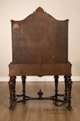 Rockford Republic Furniture Company 1920’s Walnut China Display Cabinet