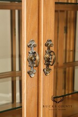Hespeler Furniture Light Oak Illuminated China Cabinet