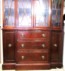 R Way Chinawood and Glass 74 * 44 1/2* 16 in.