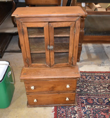 Antique Child’s Stepback Kitchen Cupboard
