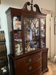Vintage China Display & Storage Cabinet