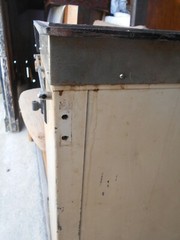 VINTAGE ART DECO METAL INDUSTRIAL MEDICAL HOSPITAL CABINET shipping available