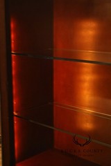 Museum Collection Mahogany Arch Top China Display Cabinet