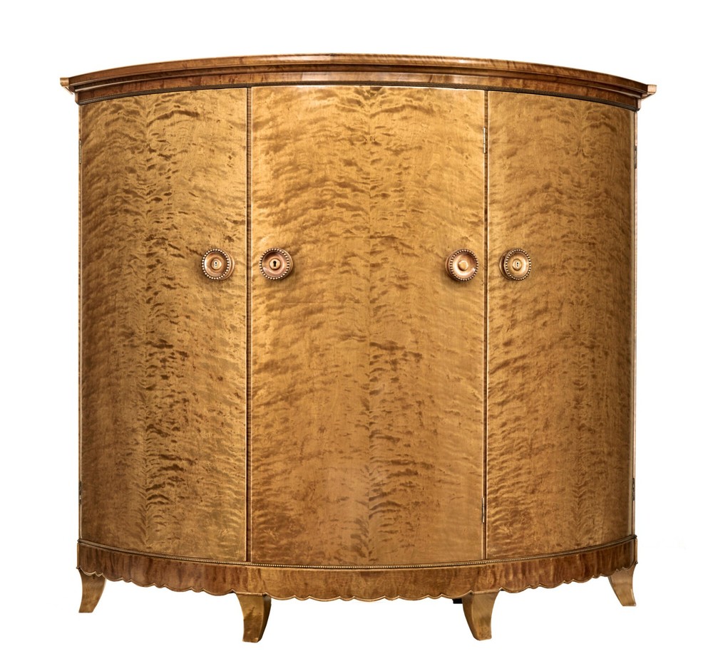 RARE 1930’s BIRCH CABINET OF GRAND PROPORTIONS OTTO SCHULZ FOR BOET