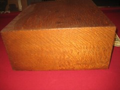 Solid Quartersawn Oak Globe Wernicke 2 Drawer File Box Cabinet 20″x16.5″x 7.75″