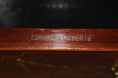 Rare Mahogany Adams Paint Decorated Edwards and Roberts Monumental Breakfront