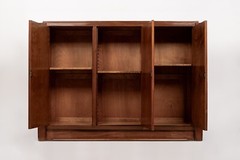 French Art Deco Antique Mahogany Sideboard Cabinet by Andre Sornay