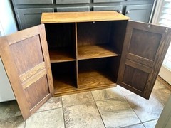mogens koch 2 Door Oak cabinet Rud Rasmussen Danish Modern Scandinavian