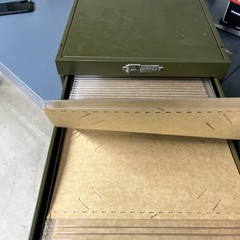 Vintage Victor Kardex Visible Index Card File Cabinet – 3 Drawer