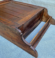 Antique french apothecary cabinet furniture early 1900’s wood