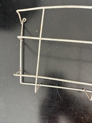 Vintage Sellers Hoosier Cabinet Holder Metal Wire Spice Rack Antique 21 inches